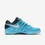 Nike Womens Air Zoom Vapor X Tennis Shoes - Light Blue Fury/Black - thumbnail image 3
