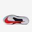 Nike Mens Air Zoom Vapor X Tennis Shoes - Black/White/Bright Crimson - thumbnail image 2