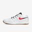 Nike Mens Air Zoom Vapor X Tennis Shoes - White/Laser Crimson - thumbnail image 1