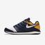Nike Mens Air Zoom Vapor X Tennis Shoes - Blackened Blue/Orange Peel - thumbnail image 1