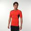 Adidas Mens Techfit Cool Short Sleeve Top - Bold Orange - thumbnail image 3