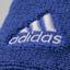Adidas Tennis Large Wristbands - Blue - thumbnail image 3