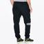 Adidas Mens Lineage 3 Stripes Sweatpants - Black - thumbnail image 2