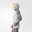 Adidas Womens Ultimate Fleece Hoodie - Grey - thumbnail image 4
