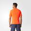 Adidas Mens Barricade Uncontrol ClimaChill Tee - Chill Solar Red Mel. - thumbnail image 5