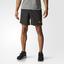 Adidas Mens Response 7-Inch Shorts - Black/Yellow - thumbnail image 2