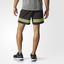Adidas Mens Response 7-Inch Shorts - Black/Yellow - thumbnail image 4