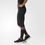 Adidas Womens Response Long Tights - Black/Pink - thumbnail image 3