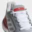 Adidas Womens SMC Barricade Boost Tennis Shoes - Grey/Red - thumbnail image 8