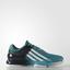 Adidas Mens Adizero Ubersonic Tennis Shoes - Blue/Black - thumbnail image 2