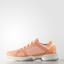 Adidas Womens SMC Barricade Boost 2016 Tennis Shoes - Pink/Orange - thumbnail image 1