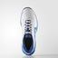 Adidas Mens Barricade Court 2.0 Tennis Shoes - White/Shock Blue - thumbnail image 3
