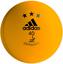 Adidas Training Table Tennis Balls - White & Orange - thumbnail image 3