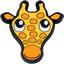 Gamma Zoo Animal Dampeners (Pack of 2) - Panda/Giraffe - thumbnail image 2