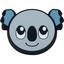 Gamma Zoo Animal Dampeners (Pack of 2) - Koala/Zebra - thumbnail image 1