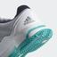 Adidas Mens Barricade Club Tennis Shoes - Legend Ink/Matte Silver - thumbnail image 8
