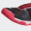 Adidas Mens Barricade Club Tennis Shoes - Red/White/Black - thumbnail image 4