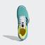 Adidas Mens Barricade 2018 Tennis Shoes - Hi-Res Aqua - thumbnail image 3