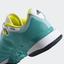 Adidas Mens Barricade 2018 Tennis Shoes - Hi-Res Aqua - thumbnail image 8