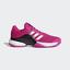Adidas Mens Barricade Boost 2018 Tennis Shoes - Shock Pink/Legend Ink - thumbnail image 1
