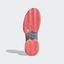 Adidas Mens Barricade Code Boost 2018 Tennis Shoes - Matte Silver/Scarlet - thumbnail image 3