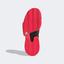 Adidas Mens SoleCourt Tennis Shoes - Black/Shock Red - thumbnail image 3