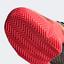 Adidas Mens SoleCourt Tennis Shoes - Black/Shock Red - thumbnail image 9