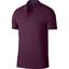 Nike Mens RF Polo T-Shirt - Bordeaux - thumbnail image 1