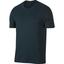 Nike Mens RF Short Sleeve Tennis Top - Midnight Spruce