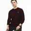 Lacoste Sport Mens Crew Neck Wool Sweater - Turkey Red - thumbnail image 3