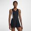 Nike Womens Dri-FIT Maria Tennis Dress - Black/Wolf Grey/Guava Ice - thumbnail image 3