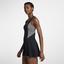 Nike Womens Dri-FIT Maria Tennis Dress - Black/Wolf Grey/Guava Ice - thumbnail image 4