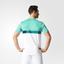 Adidas Mens Barricade Tee - White/Shock Mint - thumbnail image 5