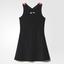 Adidas Womens Y-3 Roland Garros Dress - Black/Red - thumbnail image 1