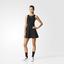 Adidas Womens Y-3 Roland Garros Dress - Black/Red - thumbnail image 3