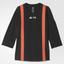 Adidas Womens Y-3 Roland Garros 3/4 Sleeve Tee - Black/Red - thumbnail image 1