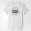 Adidas Mens Tennis Ball Tee - White - thumbnail image 1