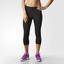 Adidas Womens Techfit Base Capri - Black - thumbnail image 3