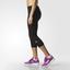 Adidas Womens Techfit Base Capri - Black - thumbnail image 4