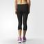 Adidas Womens Techfit Base Capri - Black - thumbnail image 5