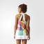 Adidas Womens Adizero Tank - White/Shock Red - thumbnail image 5