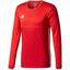Adidas Mens T16 ClimaCool Long Sleeve Tee - Red Scarlet - thumbnail image 1