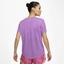 Nike Womens Miler Short Sleeve Top - Fuchsia Glow - thumbnail image 2