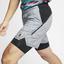 Nike Mens Flex Ace Printed Tennis Shorts - Cool Grey/Black - thumbnail image 1