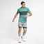 Nike Mens Flex Ace Printed Tennis Shorts - Cool Grey/Black - thumbnail image 2