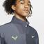 Nike Mens Rafa Tennis Jacket - Light Carbon/Volt Glow - thumbnail image 3