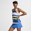 Nike Womens Dri-FIT Tank - White/Multi-Coloured - thumbnail image 1