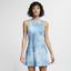 Nike Womens Dri-FIT Maria Printed Dress - Light Armoury Blue - thumbnail image 3