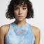Nike Womens Dri-FIT Maria Printed Dress - Light Armoury Blue - thumbnail image 4