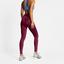 Nike Womens One Tights - Dark Beetroot - thumbnail image 2